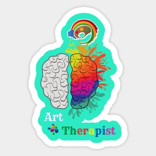 Sensitive Art Therapist Sticker